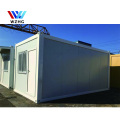 WZH Prefabricated 20ft flat pack container house modular building as office field camp hospital